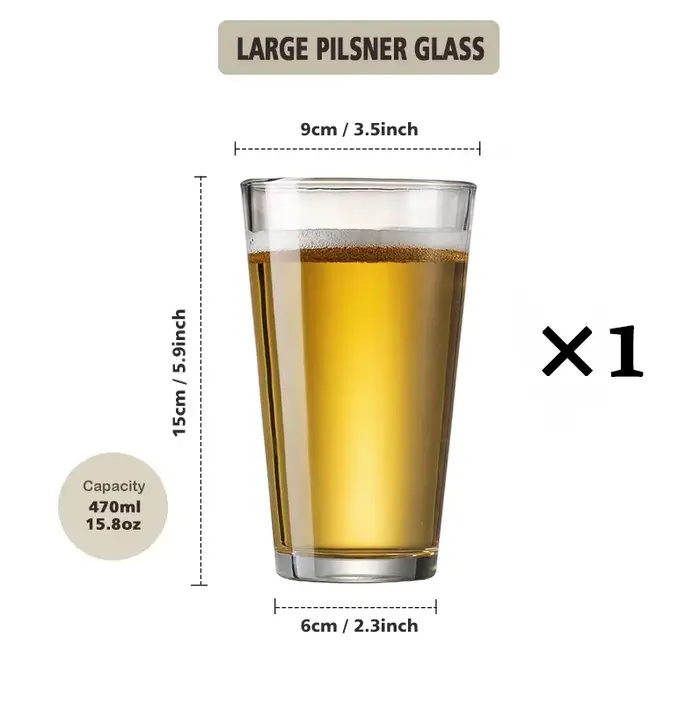 Cass-Verres à bière, verres à eau, design pour boissons fraîches, pour fêtes à domicile