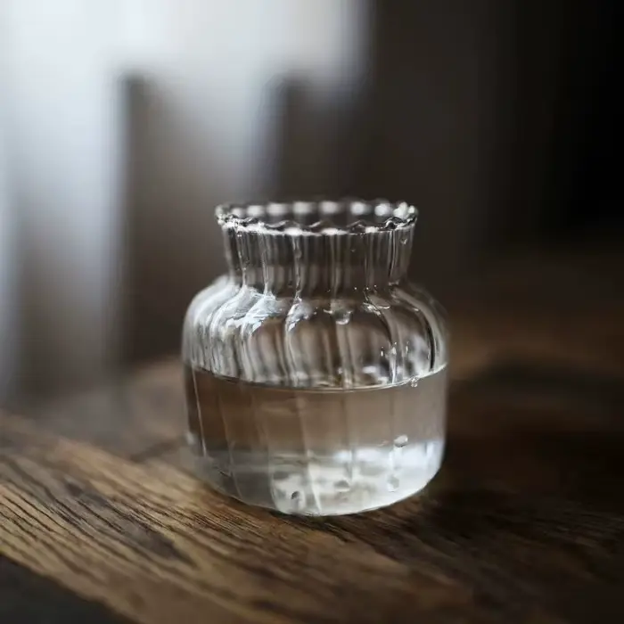 Mini Vase en verre Ins, petit Vase tendance, exquis, Transparent, Style hydroponique, Arrangement fl
