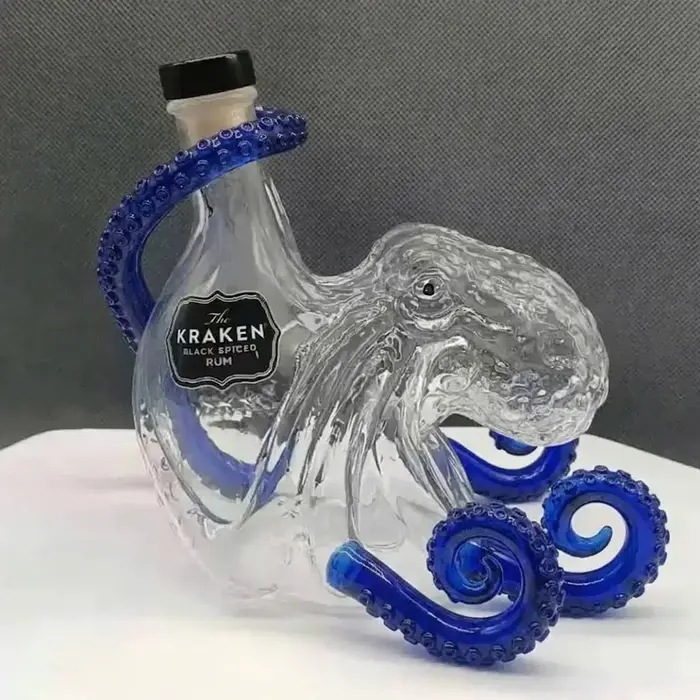 Carafe à whisky Kraken Octopus