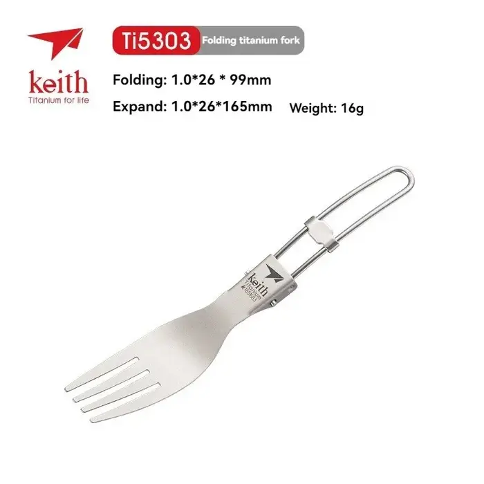 Keith – vaisselle en titane Folk