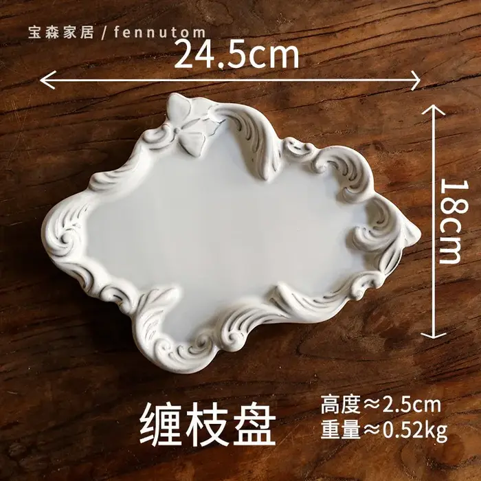 Assiette en céramique créative de Style coréen