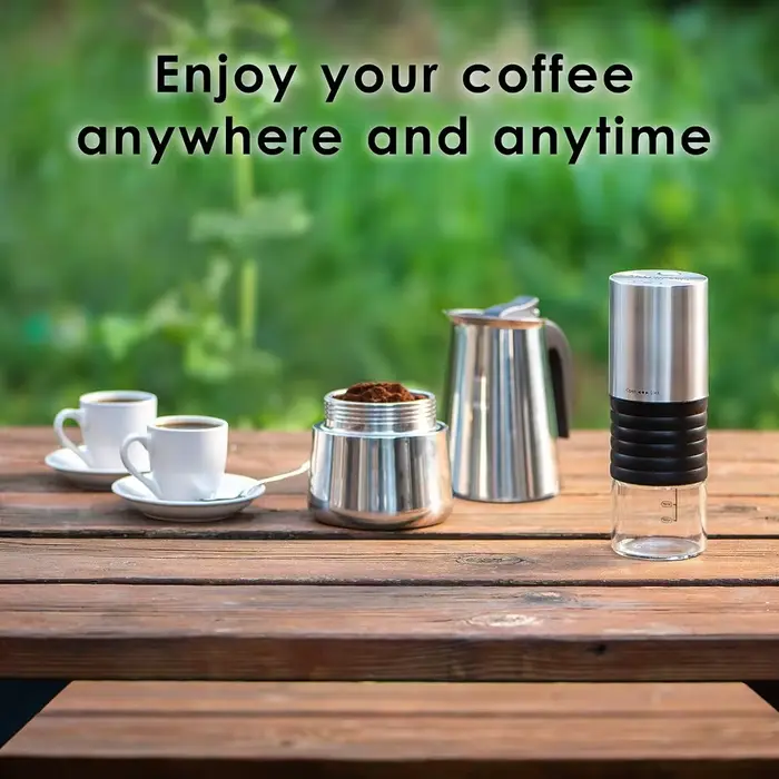 Cafetière Portable en acier inoxydable