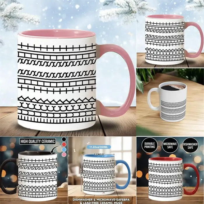 Tasse à café en céramique avec Message caché
