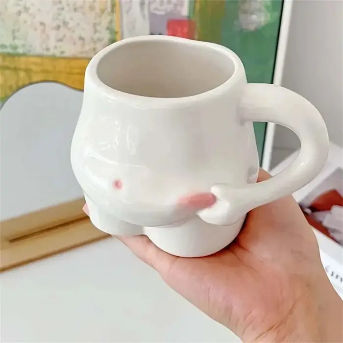 Mug à café en céramique créatif