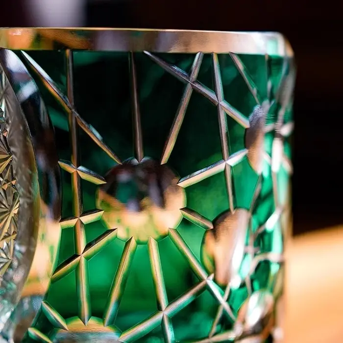 Verre à whisky de luxe Starlight Star Shine Japan Edo Kiriko