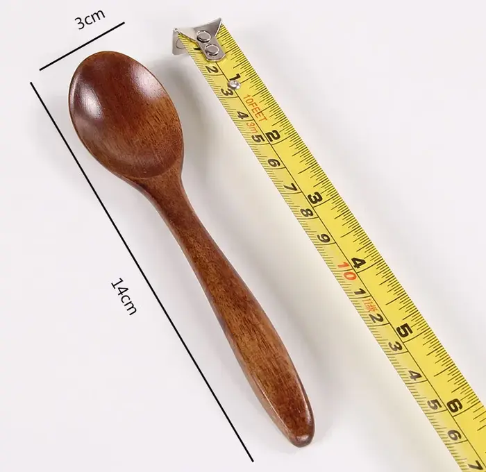 Cuillères en bois de 14cm