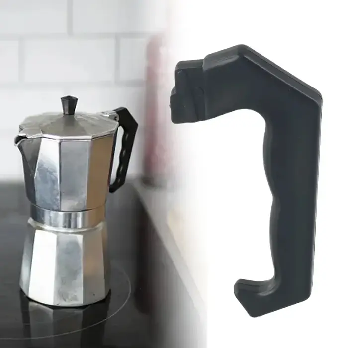 Poignée de cafetière, pièce de rechange pour expresso Moka, poêle, Compatible avec 1 3 6 9 12 tasses, accessoires pour café, 1 pièce