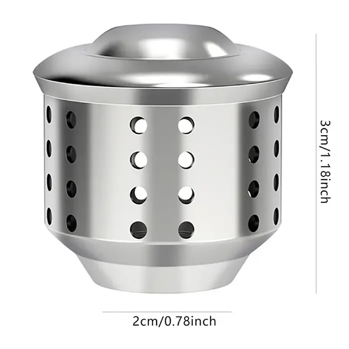 【Peace】1Pc Cafetière Moka universelle en acier inoxydable