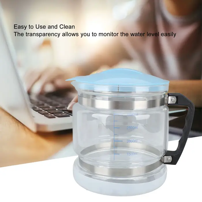 Récipient à eau en verre polyvalent