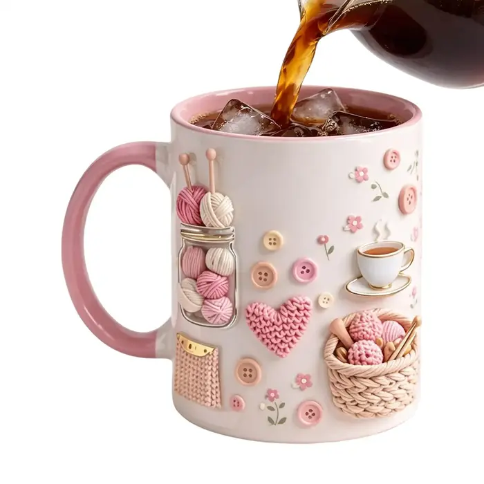 Mug à café amusant 350 ml en céramique
