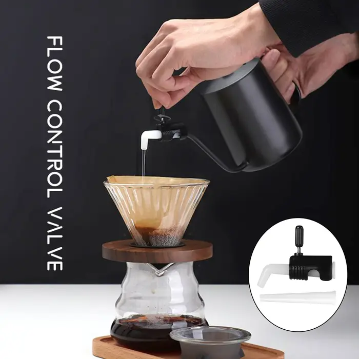 Coffeeware-Bouilloire goutte à col de cygne à bouche fine