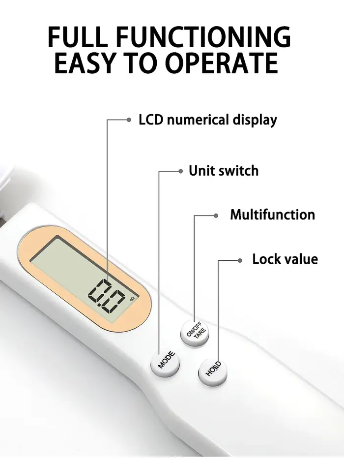 Balance de cuisine numérique LCD