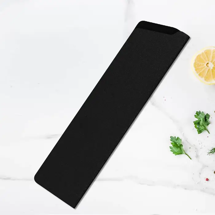 1 Protège-lame de couteau de cuisine floqué pour couteaux de 3