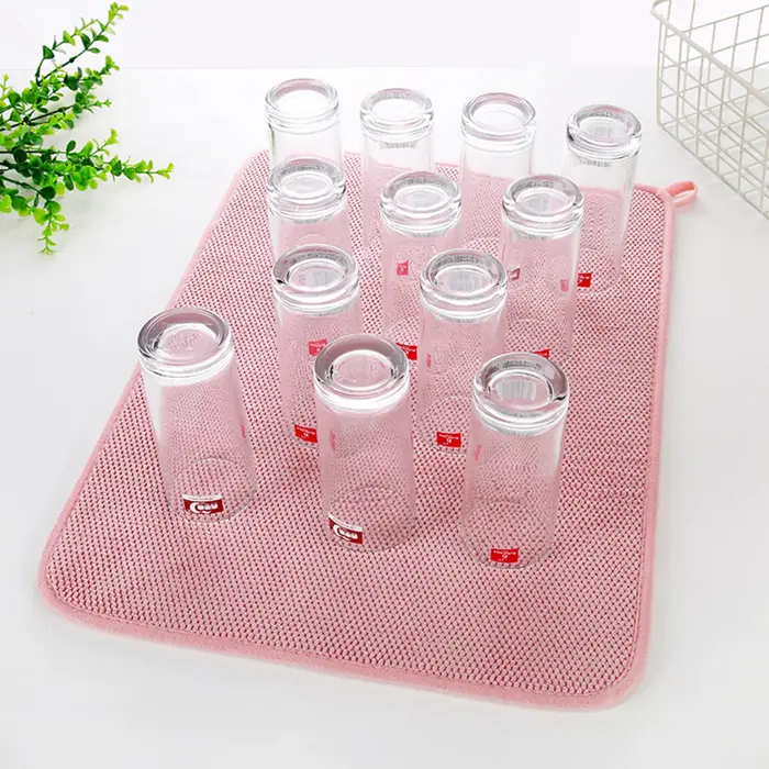 Tapis de vaccage de la Vaisselle en Microcarence Absorbant