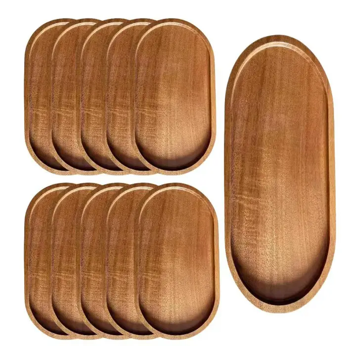 NOUVEAU Service de table en bois massif
