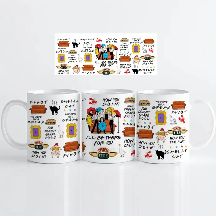 Tasse de série télévisée Friends 11OZ
