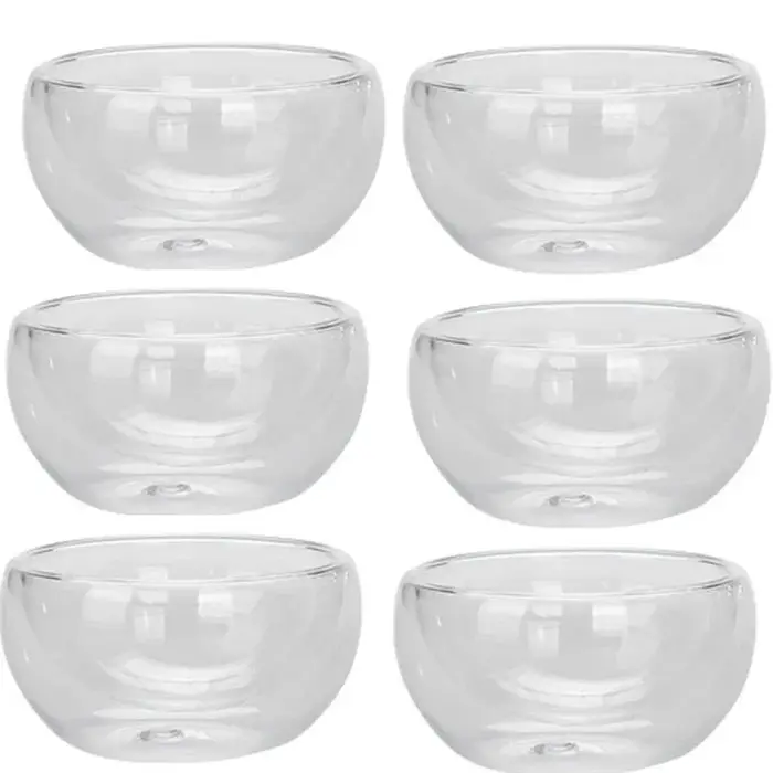 Ensemble de tasses à thé en verre Double couche