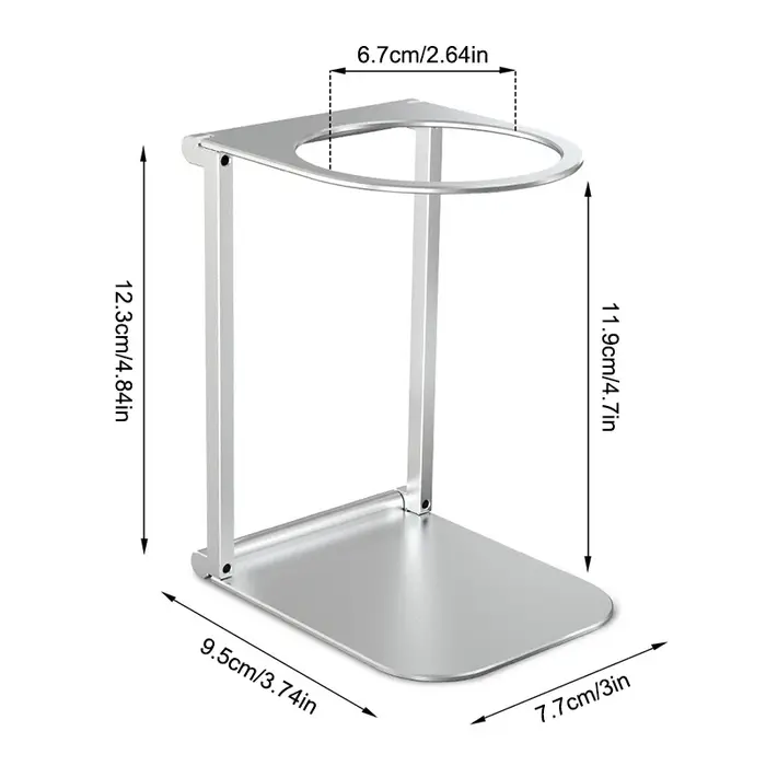 Support de cafetière Portable et pliable, support de Machine à expresso, support de café de bureau a