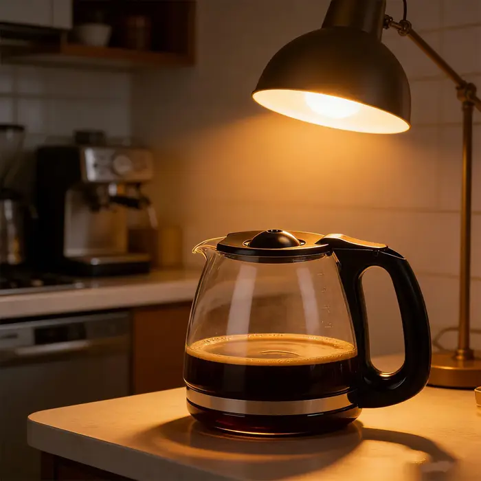 Carafe à café en verre