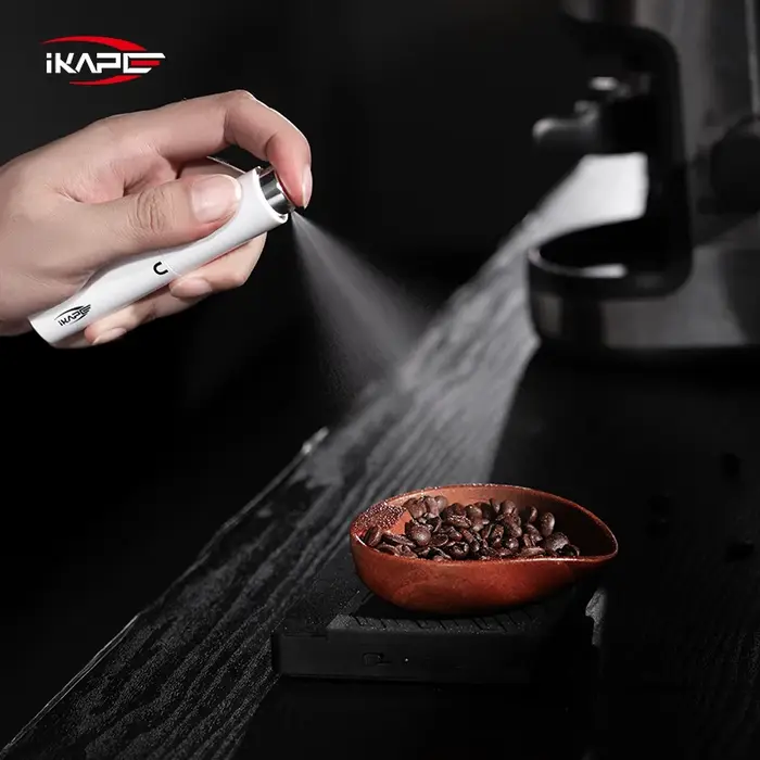 IKAPE RDT vaporisateur en verre accessoires de Machine à expresso 10ml grain de café antistatique