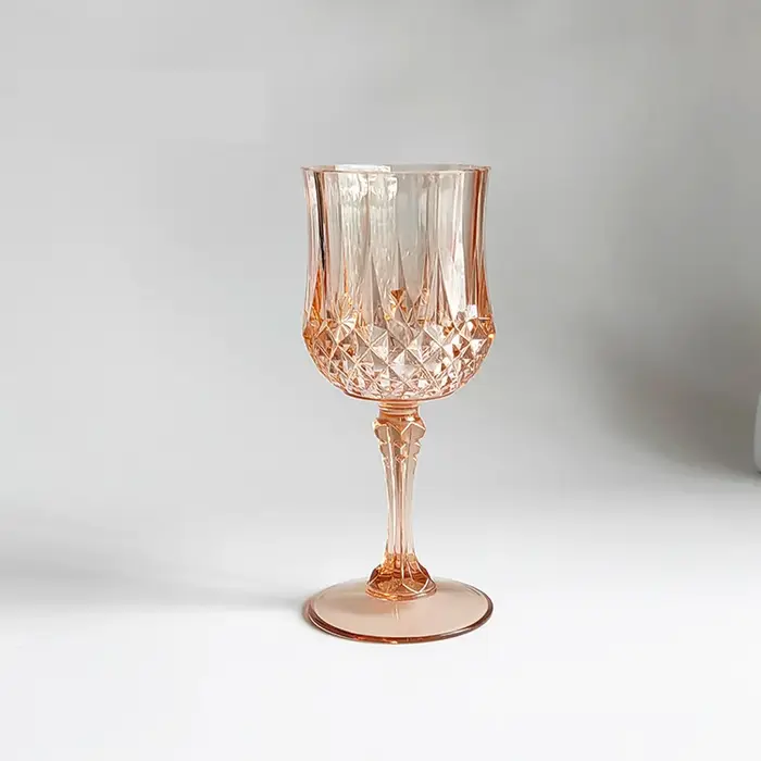 Verres à vin en plastique de 220ml