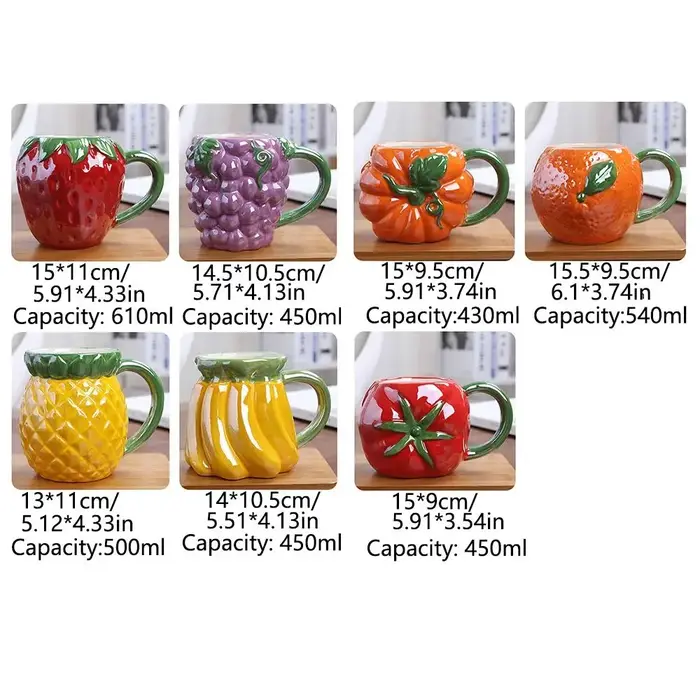 Tasse à café en forme de Fruit Adorable