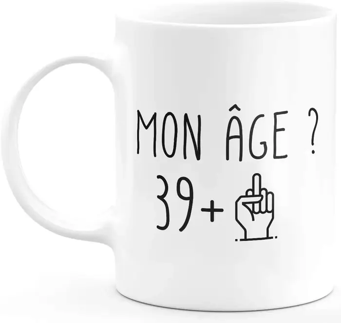 30 40 50 ans drôle cadeau d'anniversaire tasse trente quarante cinquante ans hommes femmes Humor