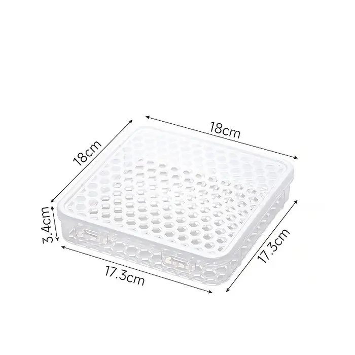 Boîte de rangement de couverts lavable au lave-vaisselle