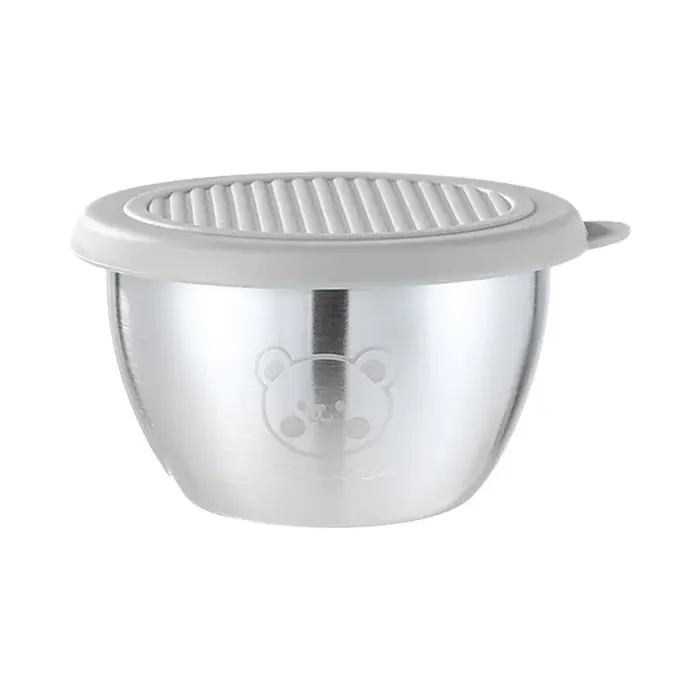 Tasse à Sauce Portable pratique en acier inoxydable, avec couvercle, récipient à Sauce, étanche, Cam