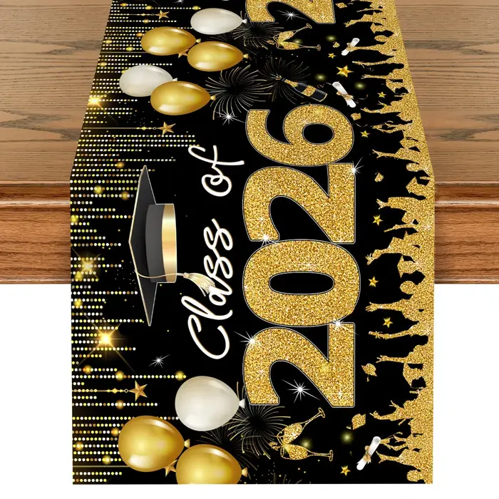 Chemin de table et nappe de table pour la promotion 2026