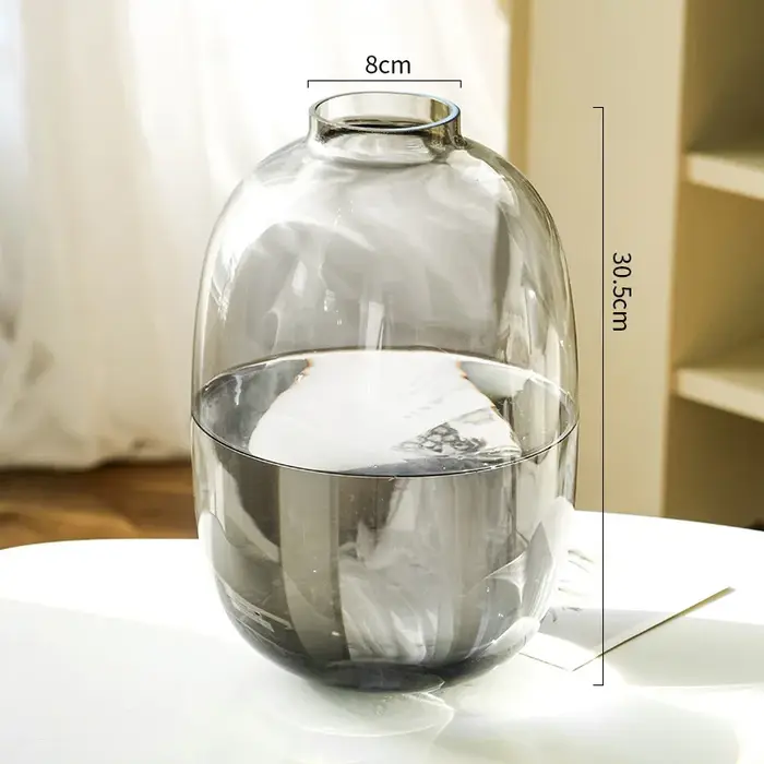 Vase en verre Transparent