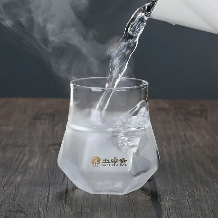Tasses à expresso en verre à Double paroi