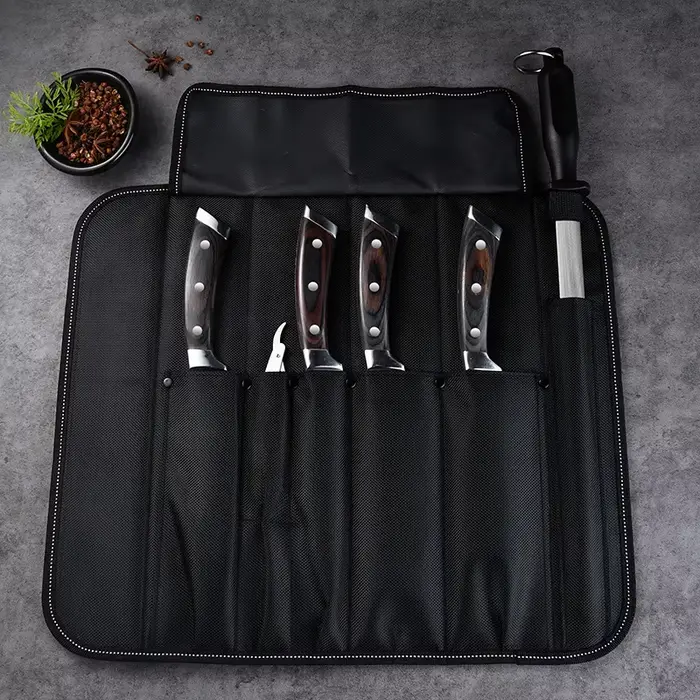 Sac en rouleau pour couteaux de Chef de cuisine