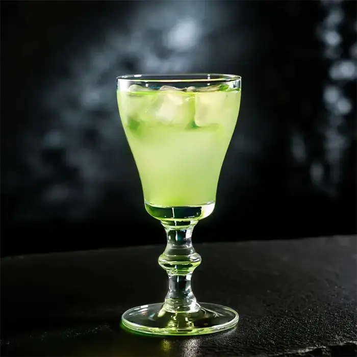 Coupe de verre à vin irlandais mince