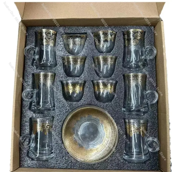 Ensemble de 18 pièces de tasses à café