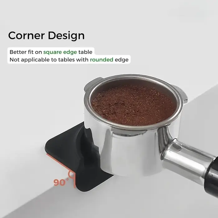 Mini-tamper à café expresso en silicone de qualité alimentaire