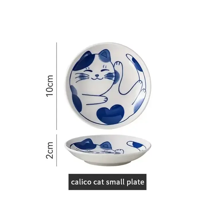Vaisselle à Sauce en céramique, assiette à Sushi, vaisselle, Dessert de Style japonais, assiette à é