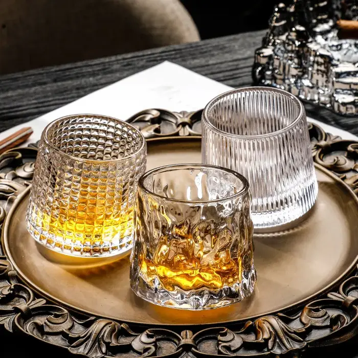 Verre à whisky, verres à roches à l'ancienne