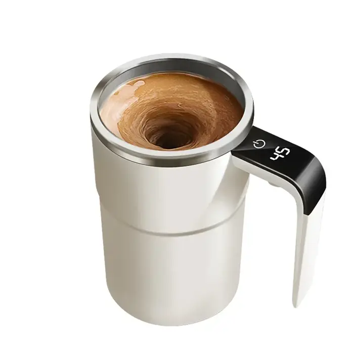 Mini tasse à café électrique auto-briquante, étanche, sûre pour les aliments, tasse magnétique autom