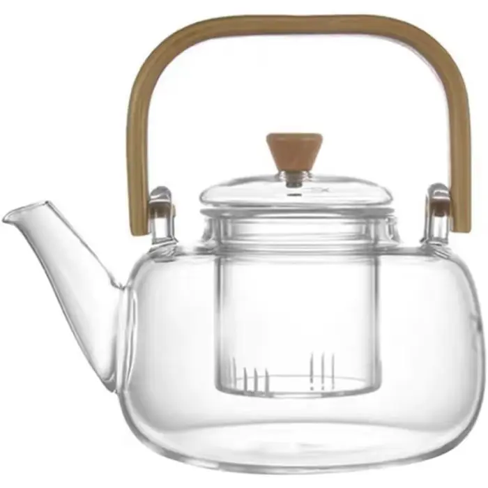 Théière en verre avec infuseur