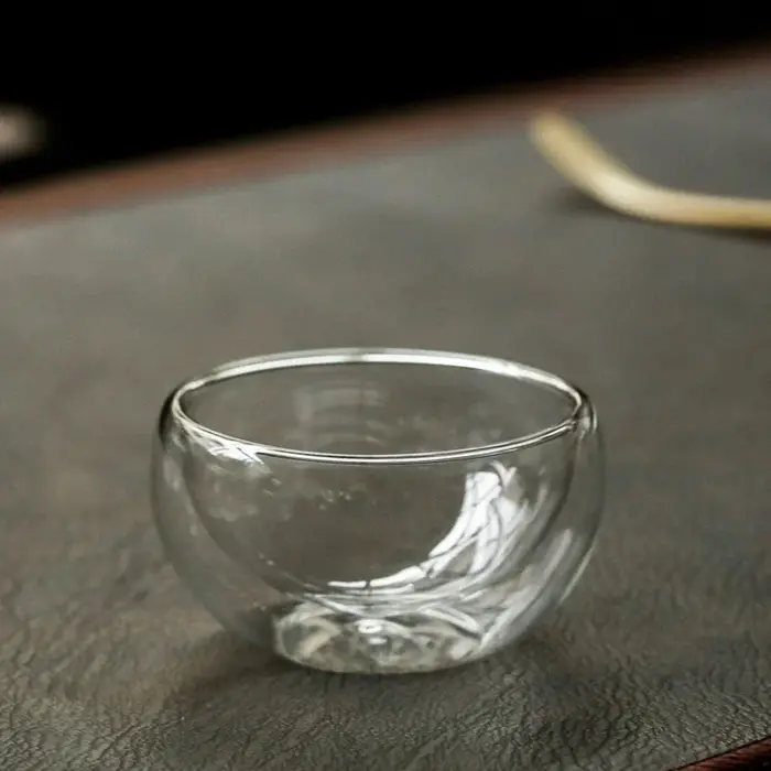 Ensemble de tasses à thé en verre Double couche