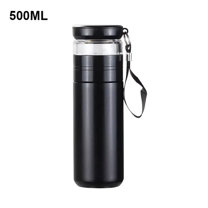 Tasse isotherme avec filtre, bouteille à thé en acier inoxydable, infuseur à thé, tasse sous vide av