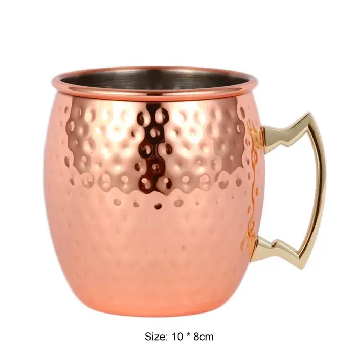 Tasse en cuivre en acier inoxydable