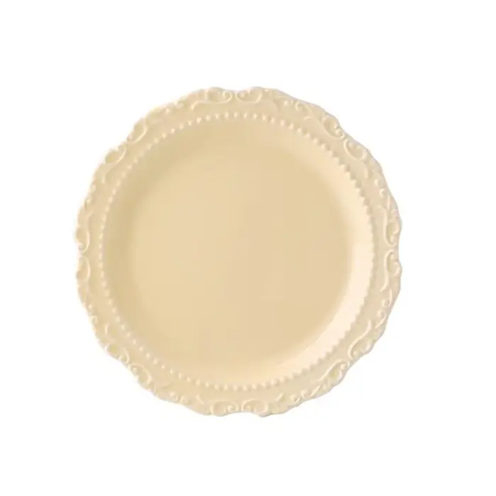 Assiette en Relief française au Design en relief