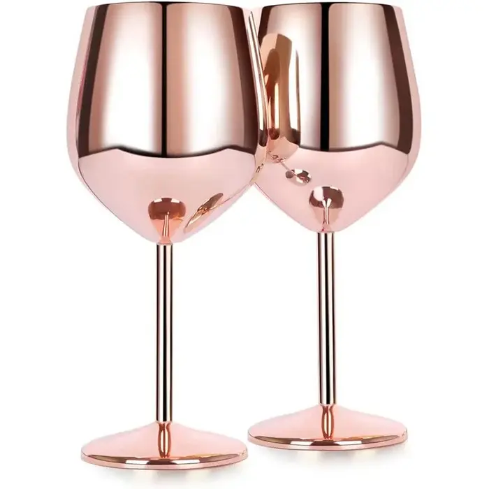Verre à Cocktail à vin rouge en acier inoxydable de 500ML