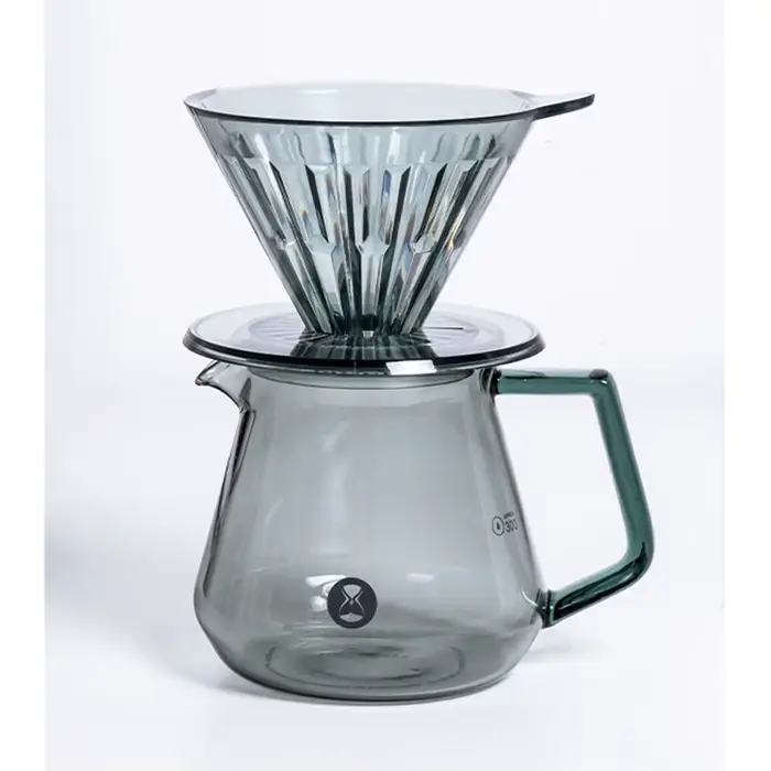 TIMEMORE-Tasse portable réutilisable PRCoffee Pound, PC en forme de V, papier filtre, envoyer à la m