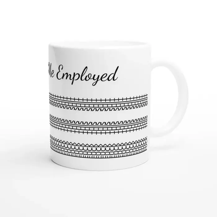 Tasse à café avec Message caché pour les collègues