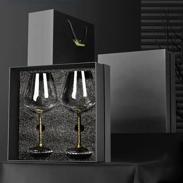 Ensemble de verres à vin rouge en cristal haut de gamme