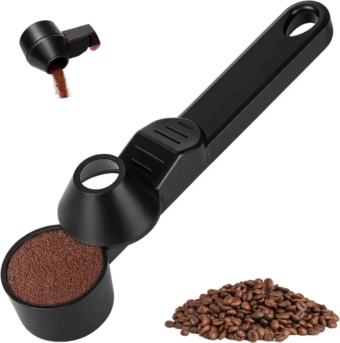 Cuillère et entonnoir à café pour dosettes de café réutilisables K Cup, 2TBSP, sans dégâts, cuillère