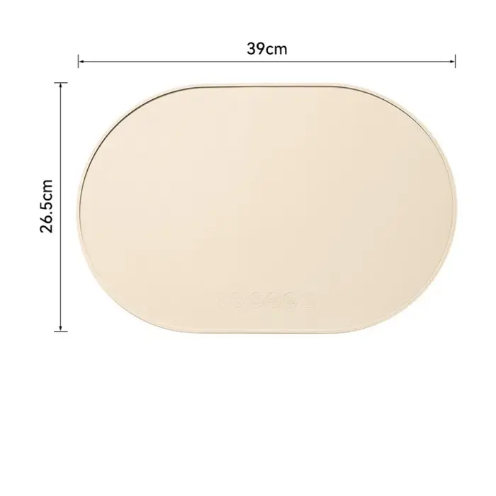 Napperons en silicone, napperons portables résistants à la chaleur et réutilisables, napperon en sil